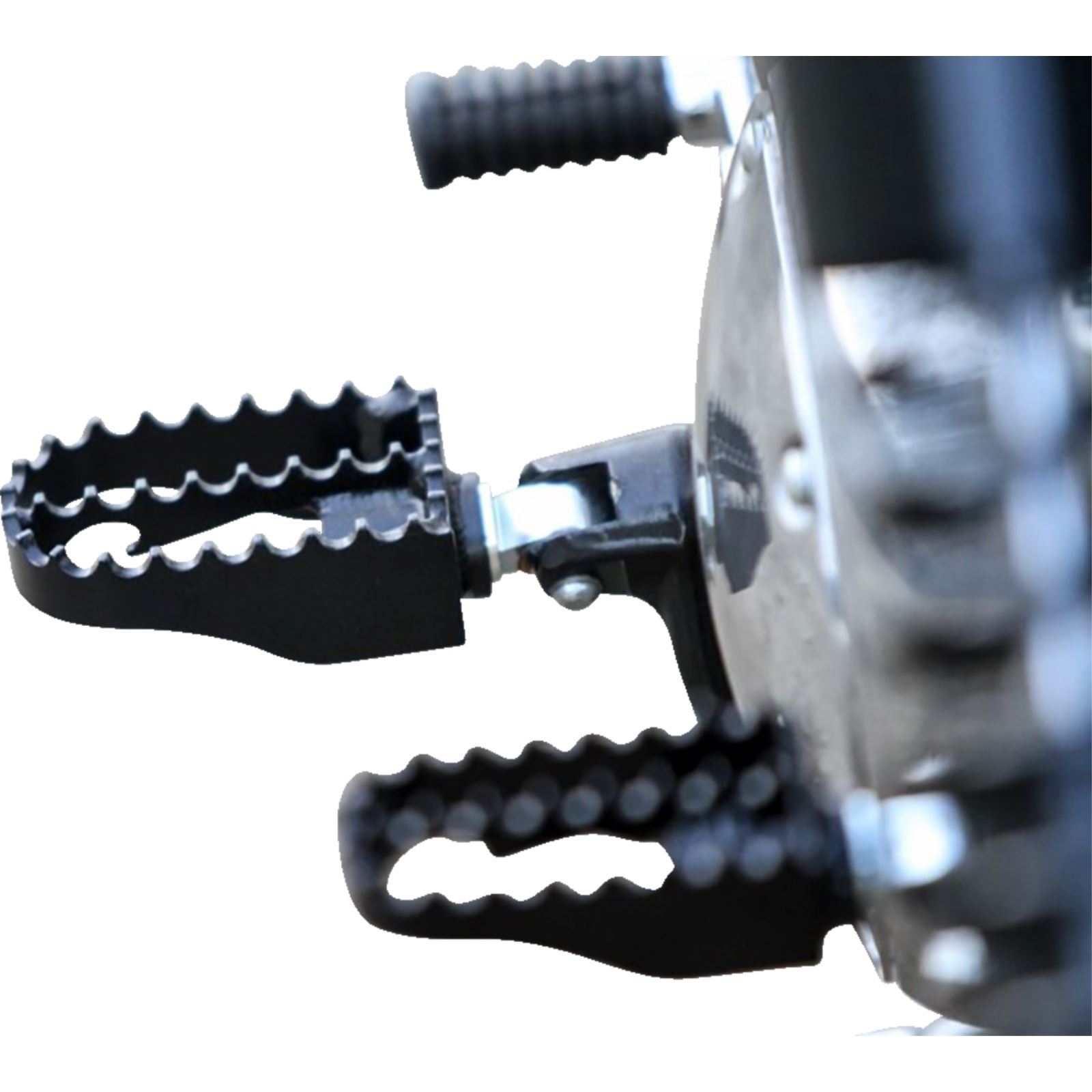 Burly Brand MX Footpegs - Driver/Passenger - Black B13-1009B_1215699