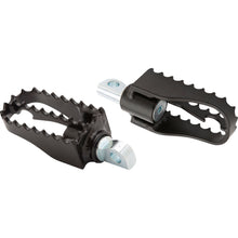 Burly Brand MX Mini Footpegs - Driver/Passenger - Black B13-1010B_1215676