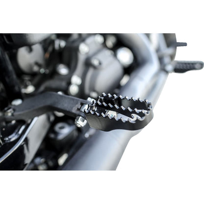 Burly Brand MX Mini Footpegs - Driver/Passenger - Black B13-1010B_1215706