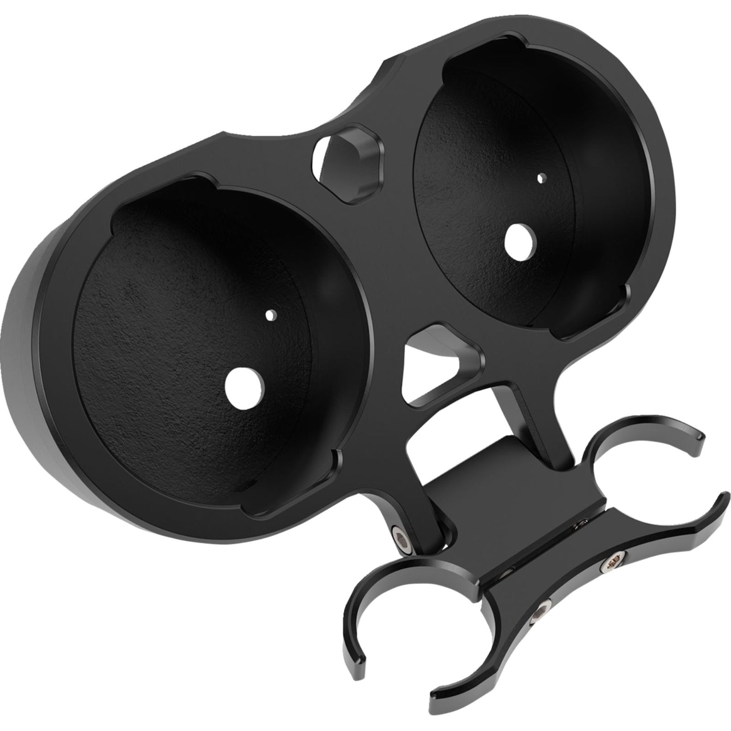 LA Choppers T-Bar Gauge Mount - Dual - Black - 1.25" Diameter [MPN: LA-7398-12B]_1180630