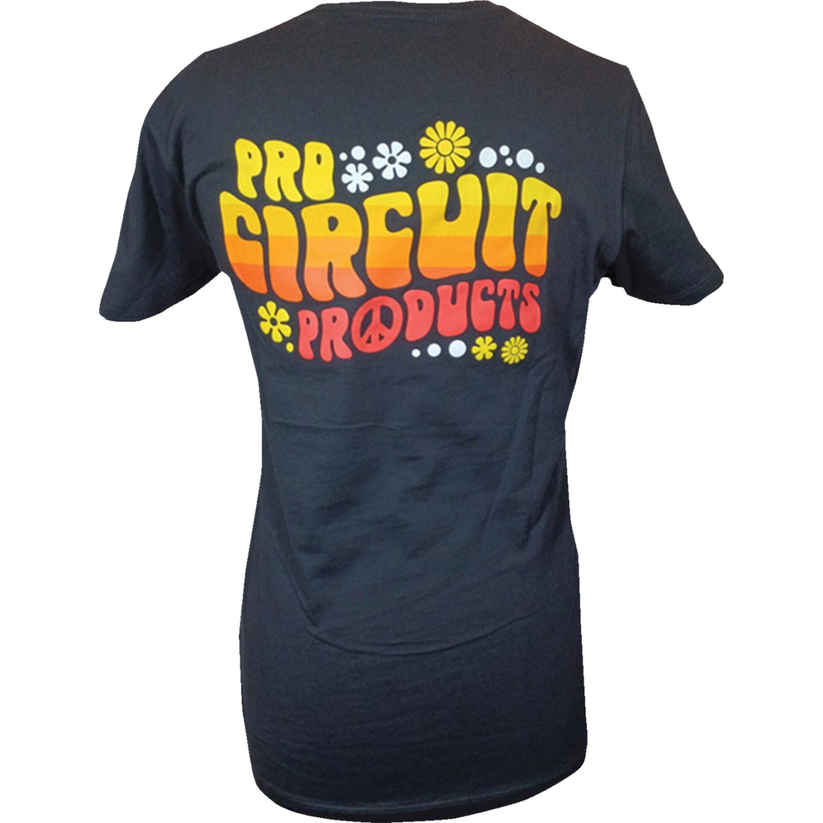 Pro Circuit Women's Groovy T-Shirt - Black - XL [MPN: 646610-040]_1171019