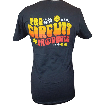 Pro Circuit Women's Groovy T-Shirt - Black - XL [MPN: 646610-040]_1171019