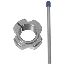Modquad Axle Locking Nut - Double Silver AX1-3_199450