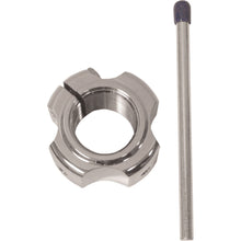 Modquad Axle Locking Nut - Double Silver AX2-X_199453