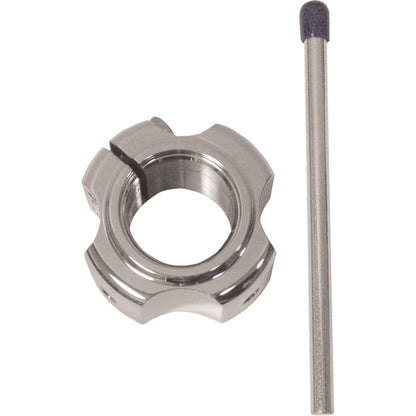 Modquad Axle Locking Nut - Double Silver AX2-X_199453