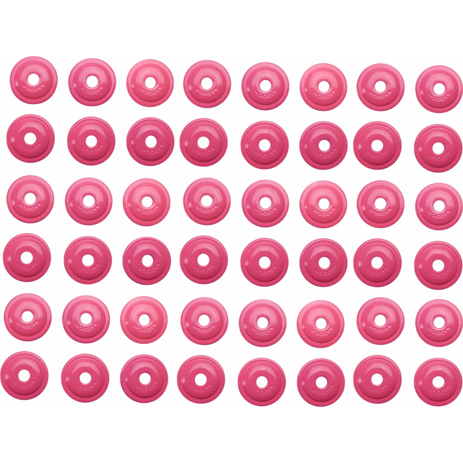 Woodys Support Plates - Pink - 48 Pack AWA- 3820_1387217
