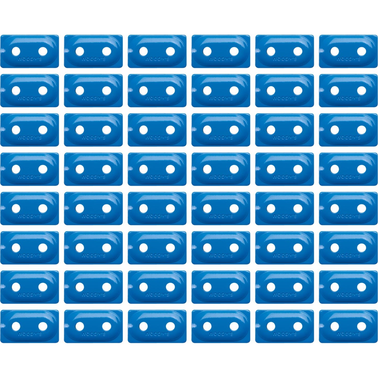 Woodys Support Plates - Blue - 48 Pack ADD2-3825-B_1387221