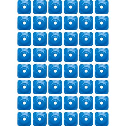 Woodys Support Plates - Blue - Square - 48 Pack ASG-3825-48_1387223