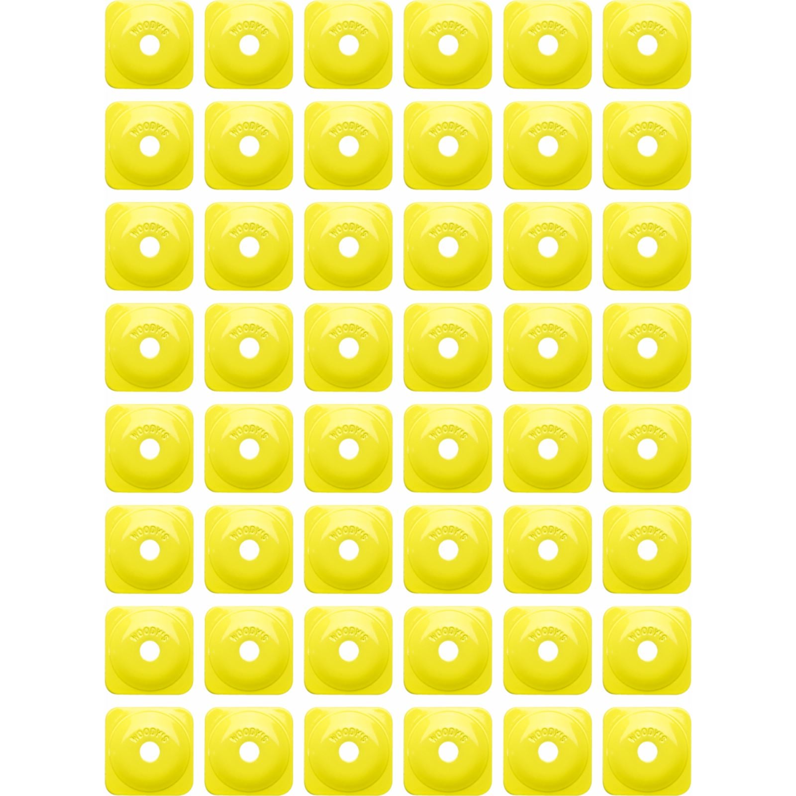 Woodys Support Plates - Hi Vis - Square - 48 Pack ASG-3830-48_1387224