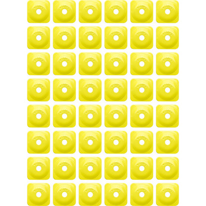 Woodys Support Plates - Hi Vis - Square - 48 Pack ASG-3830-48_1387224
