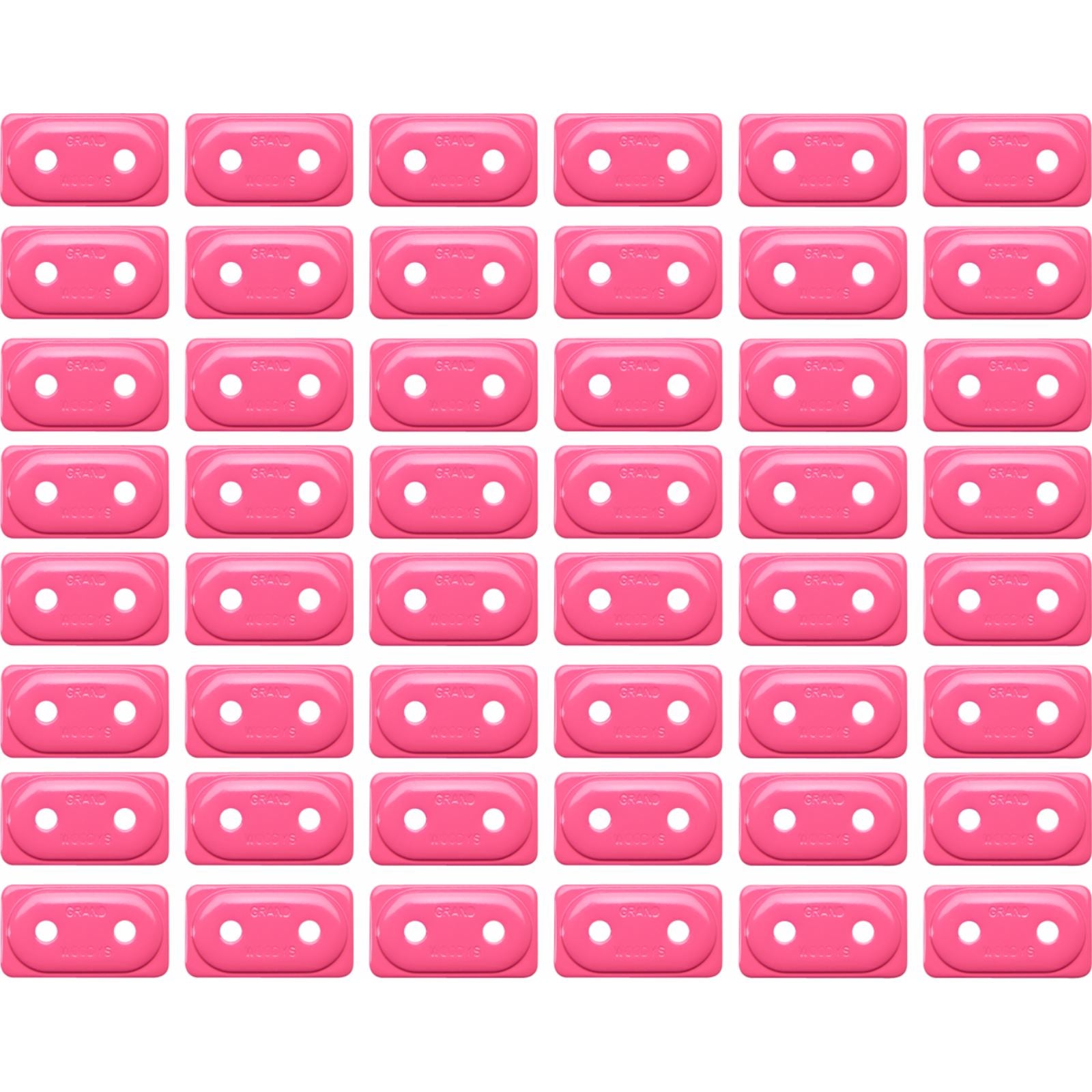 Woodys Support Plates - Pink - Double - 48 Pack ADG-3820-48_1387228