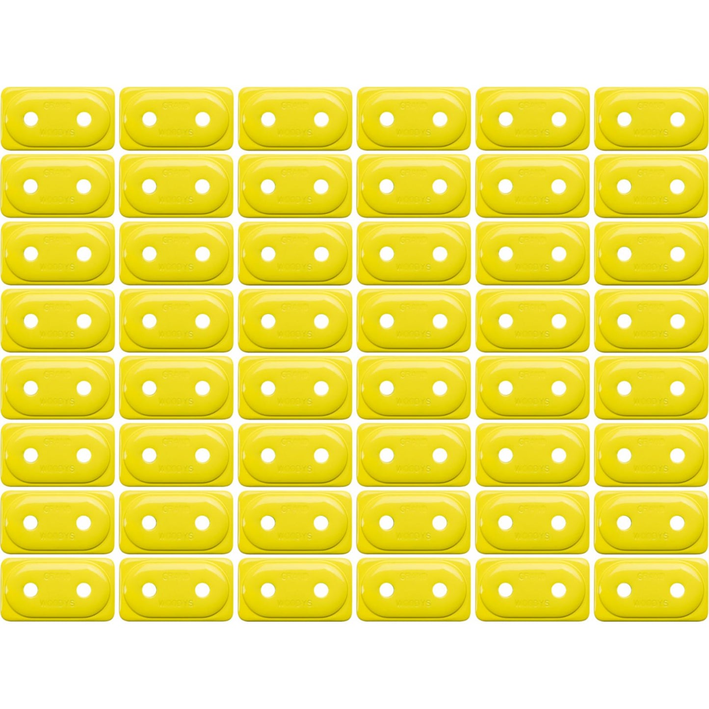 Woodys Support Plates - Hi Vis - Double - 48 Pack ADG-3830-48_1387230