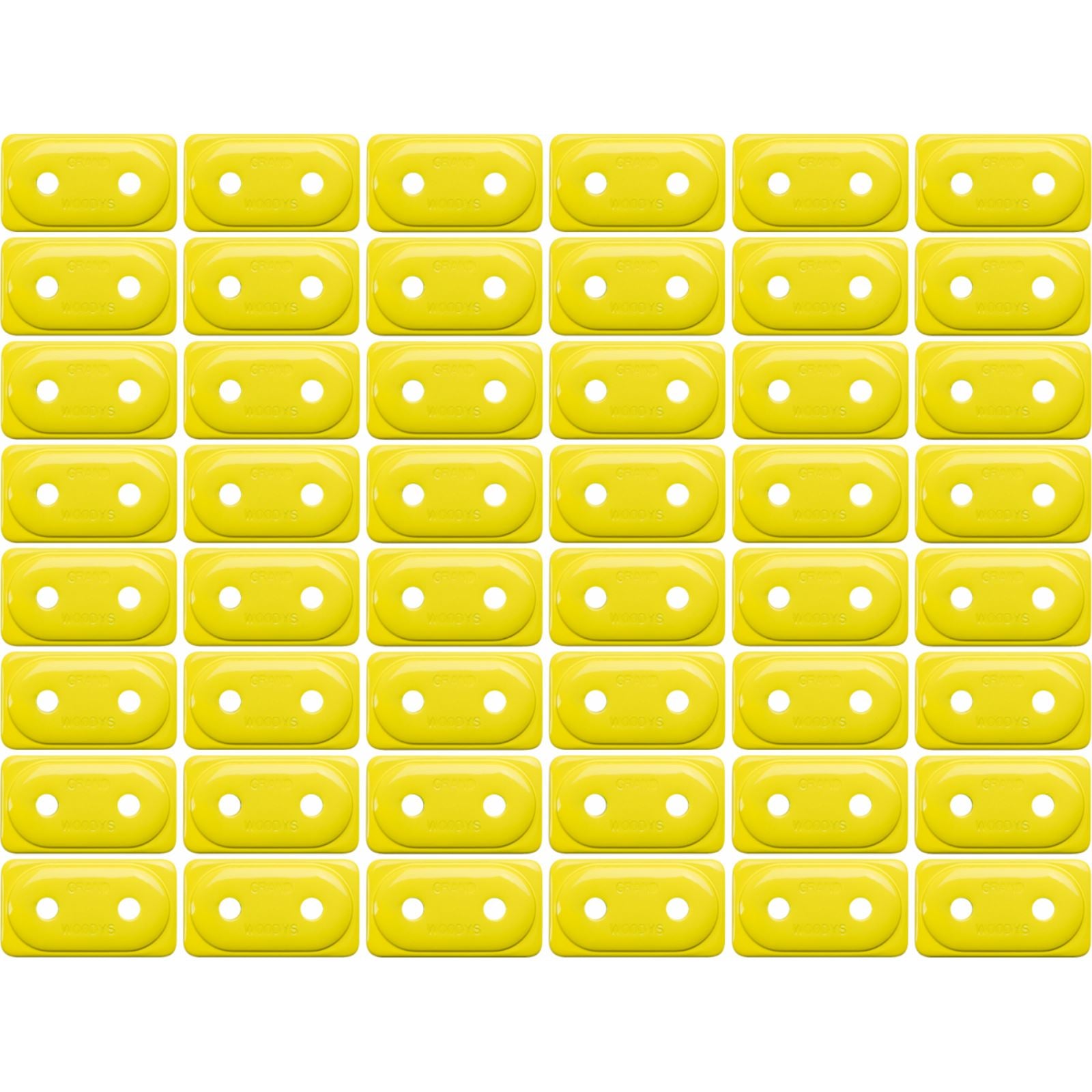 Woodys Support Plates - Hi Vis - Double - 48 Pack ADG-3830-48_1387230