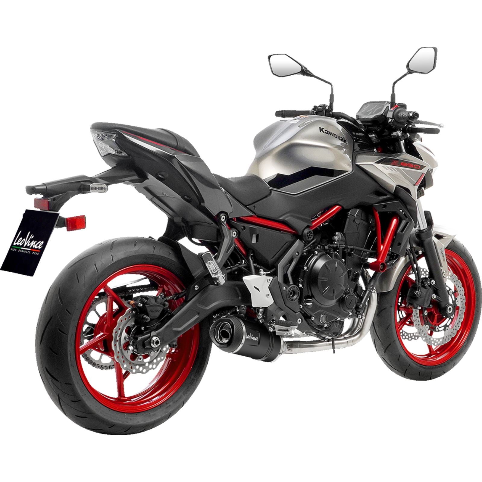 Leovince LV One EVO Slip-On Muffler - Black for Kawasaki [MPN: 14379EBN]_1174165