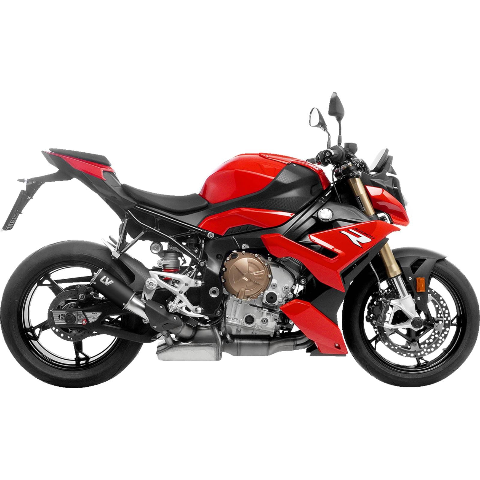 Leovince LV Corsa Slip-On Muffler - Black for BMW [MPN: 15407B]_1385145