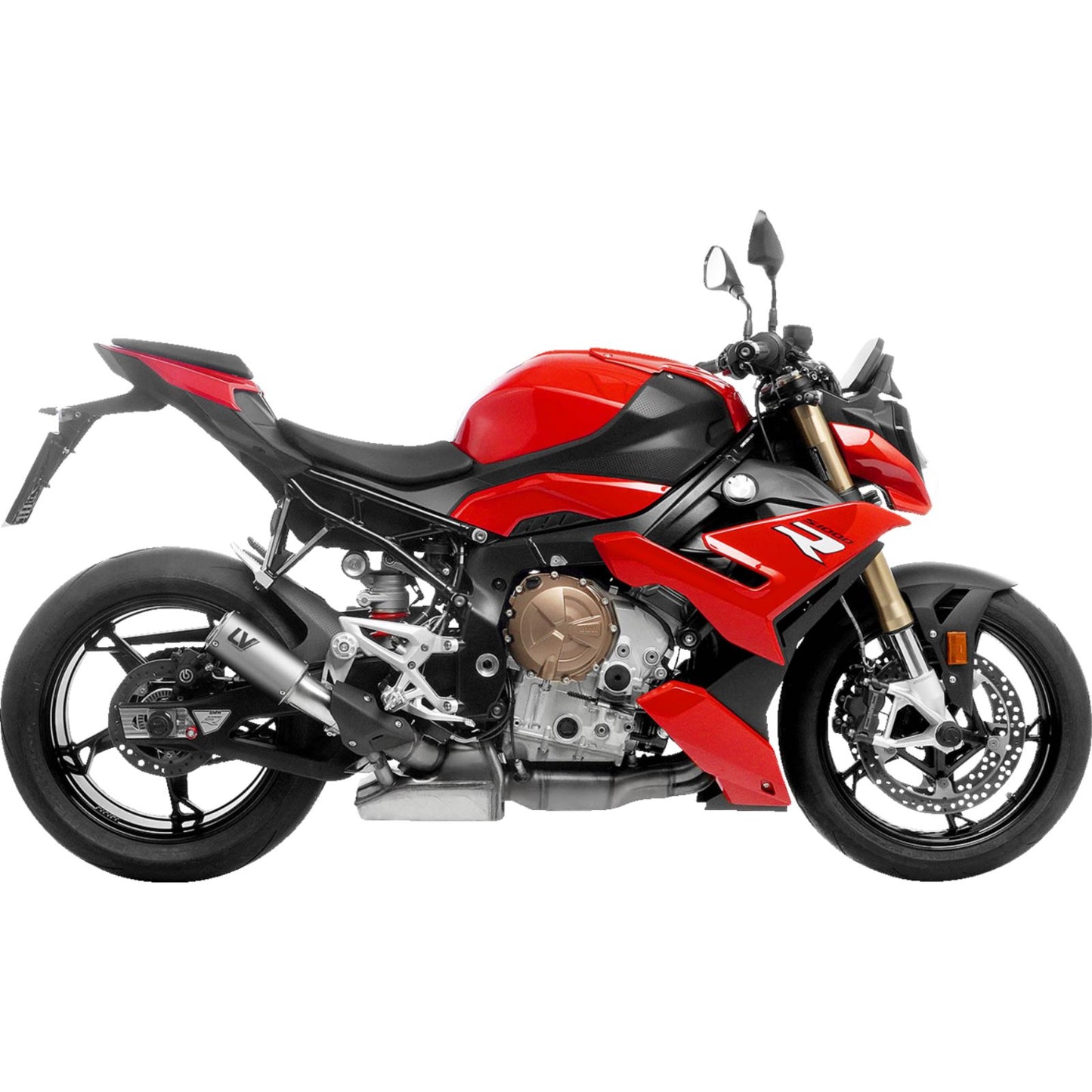 Leovince LV Corsa Slip-On Muffler - Titanium for BMW [MPN: 15407T]_1385144