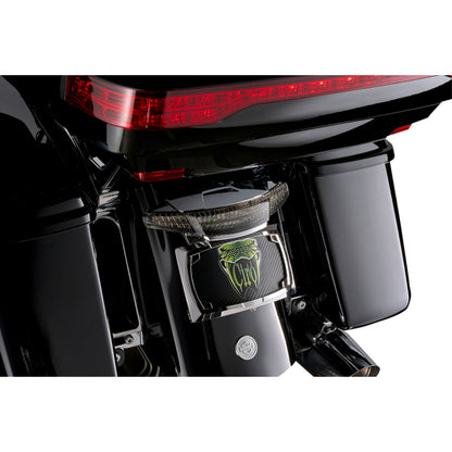 Ciro Taillight/License Plate Mount - Smoke Lens - Chrome [MPN: 40453]_1265312