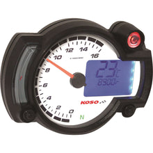 Koso RX-2NR 16 000 RPM Gauge White Panel BA015000_200760