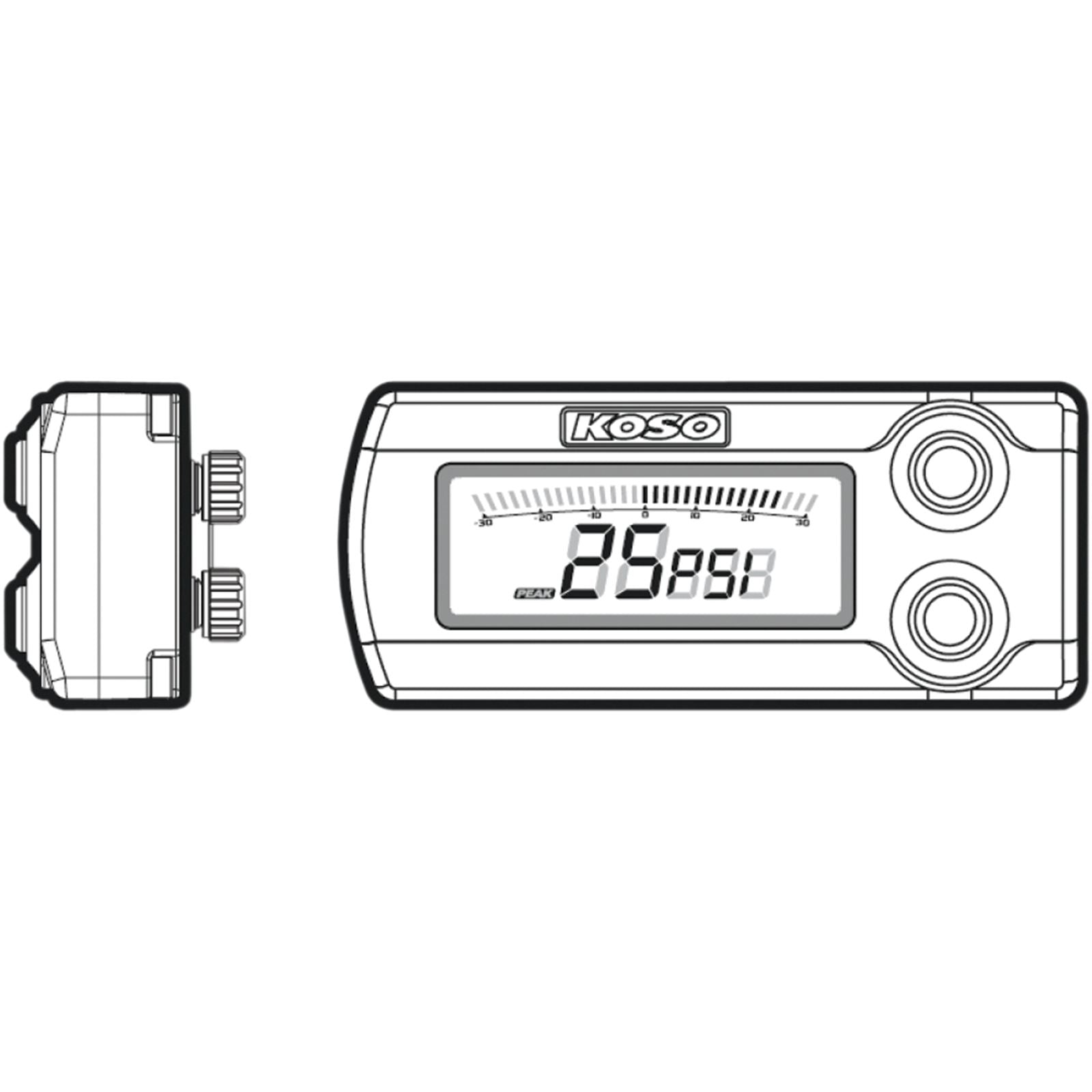 Koso X-1 Boost Gauge BA029000_410381