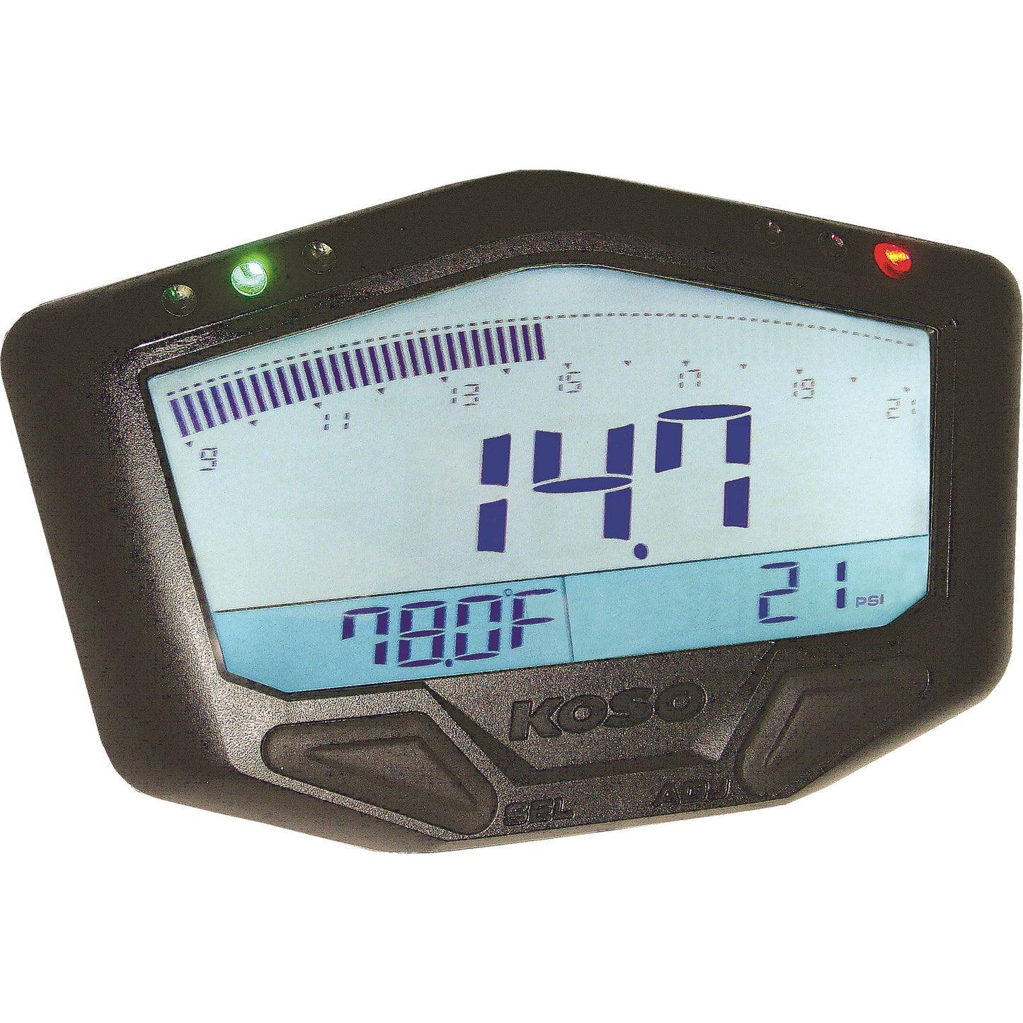 Koso X-2 Boost Gauge with  Air/Fuel Ratio And Temperature [MPN: BA029001]_201482