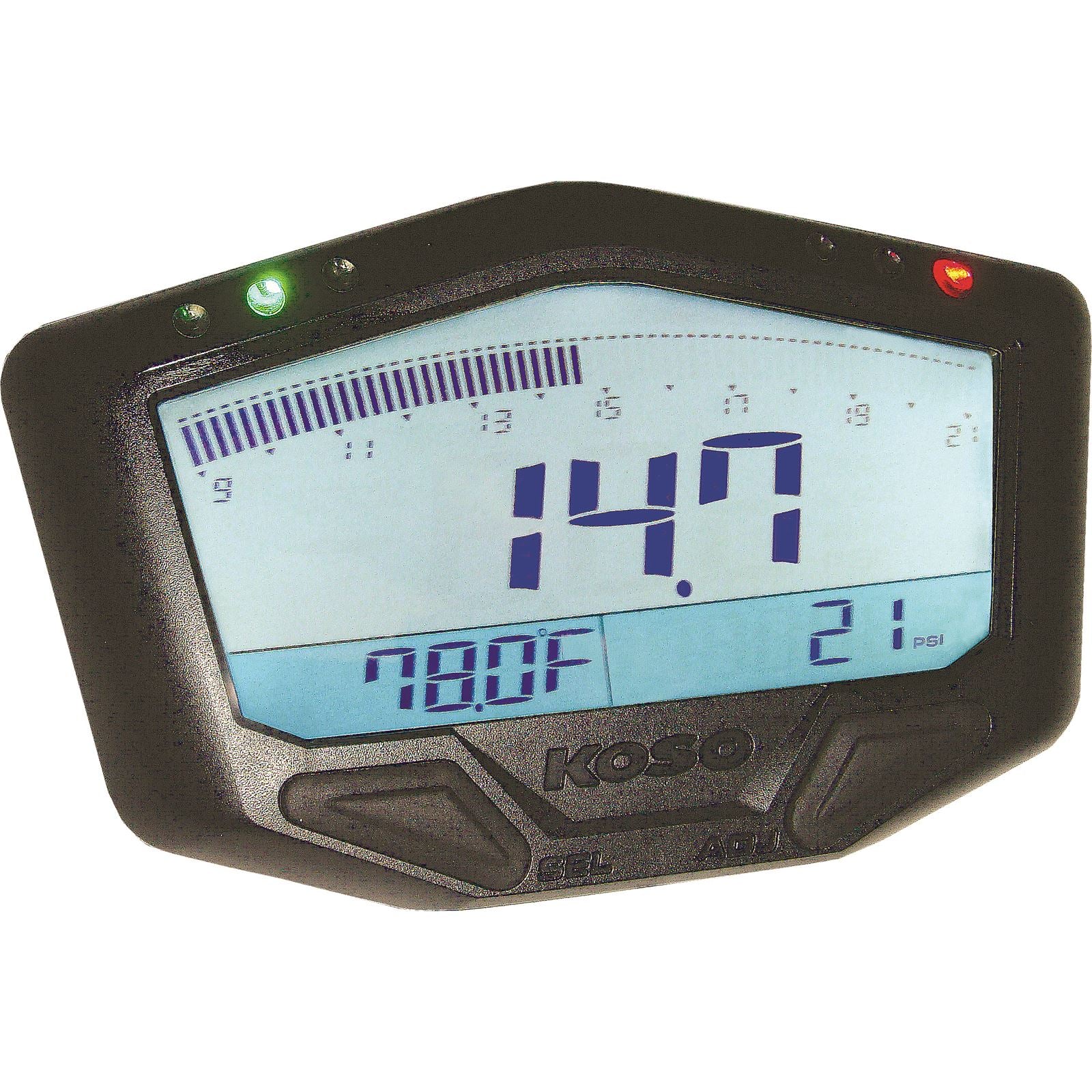 Koso X-2 Boost Gauge with  Air/Fuel Ratio And Temperature [MPN: BA029001]_1003653