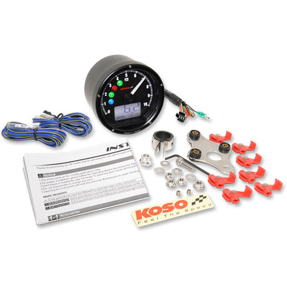 Koso TNT Multi Function Meter Black BA035K00_410265