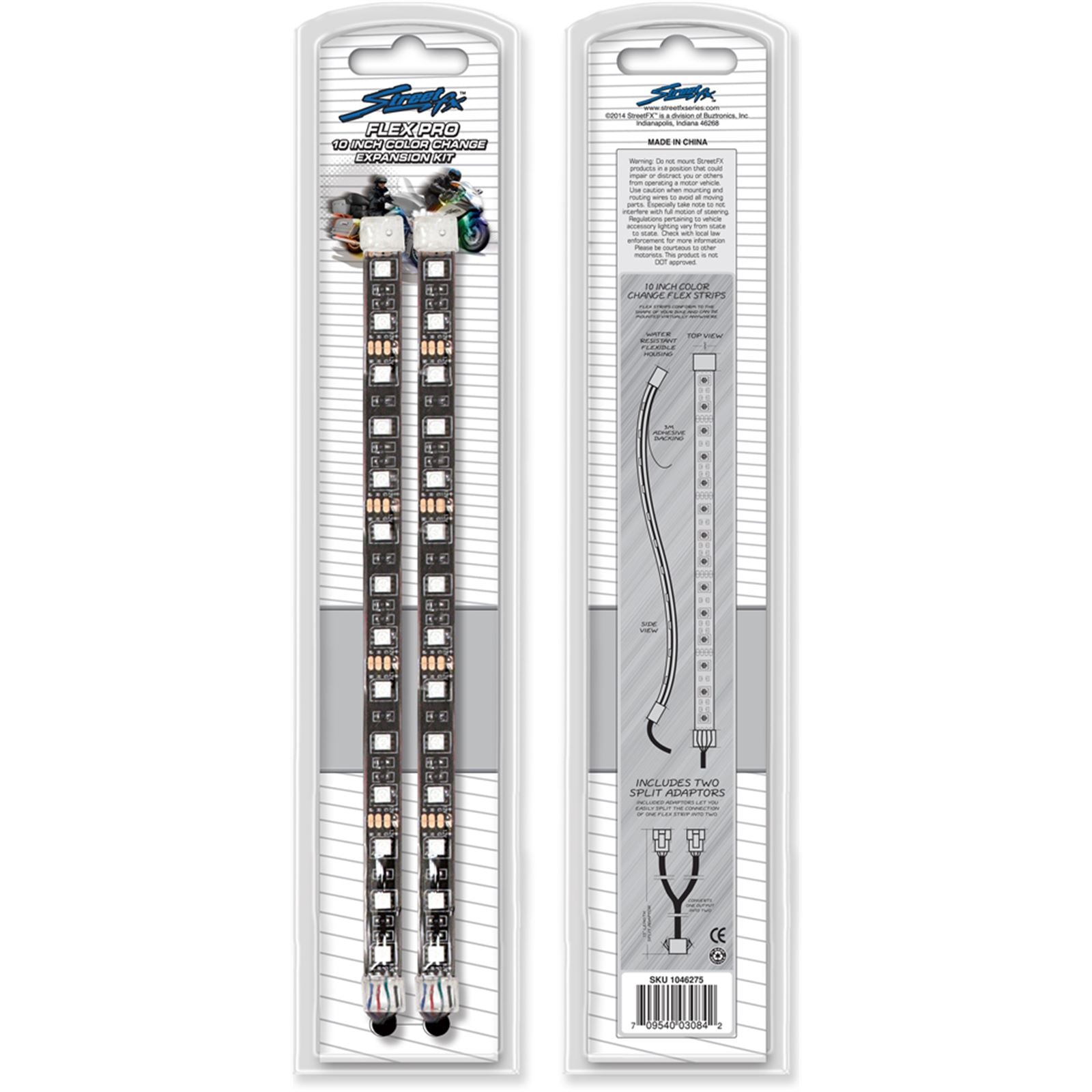 Streetfx Flex Pro Color Change Expansion Kit 10" - 2/Pack [MPN: 1046275]_201517