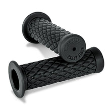Burly Brand Rubber Diamondback Grips Black - 7/8" B16-1004_1325907
