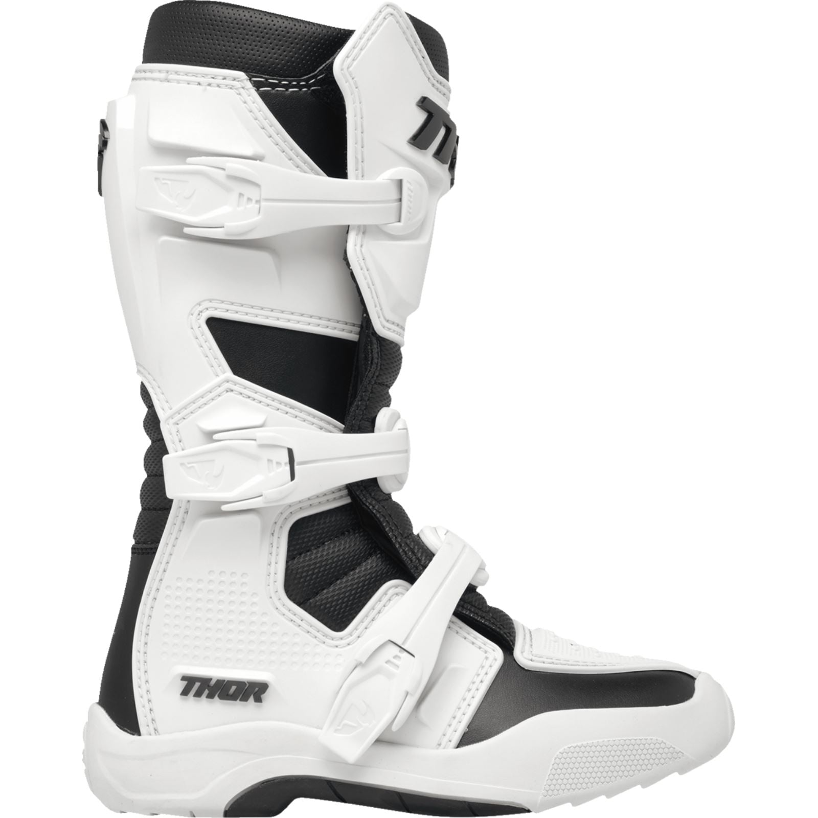 Thor Youth Blitz XR Boots - White/Black_1306907