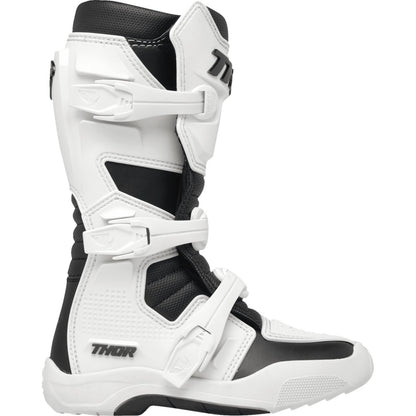Thor Youth Blitz XR Boots - White/Black_1306907