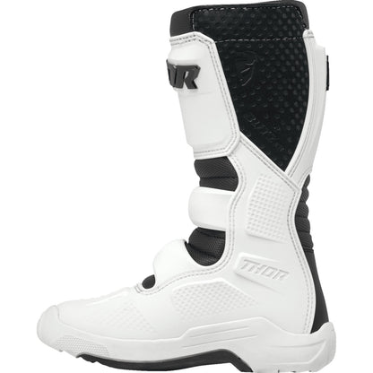 Thor Youth Blitz XR Boots - White/Black_1306884