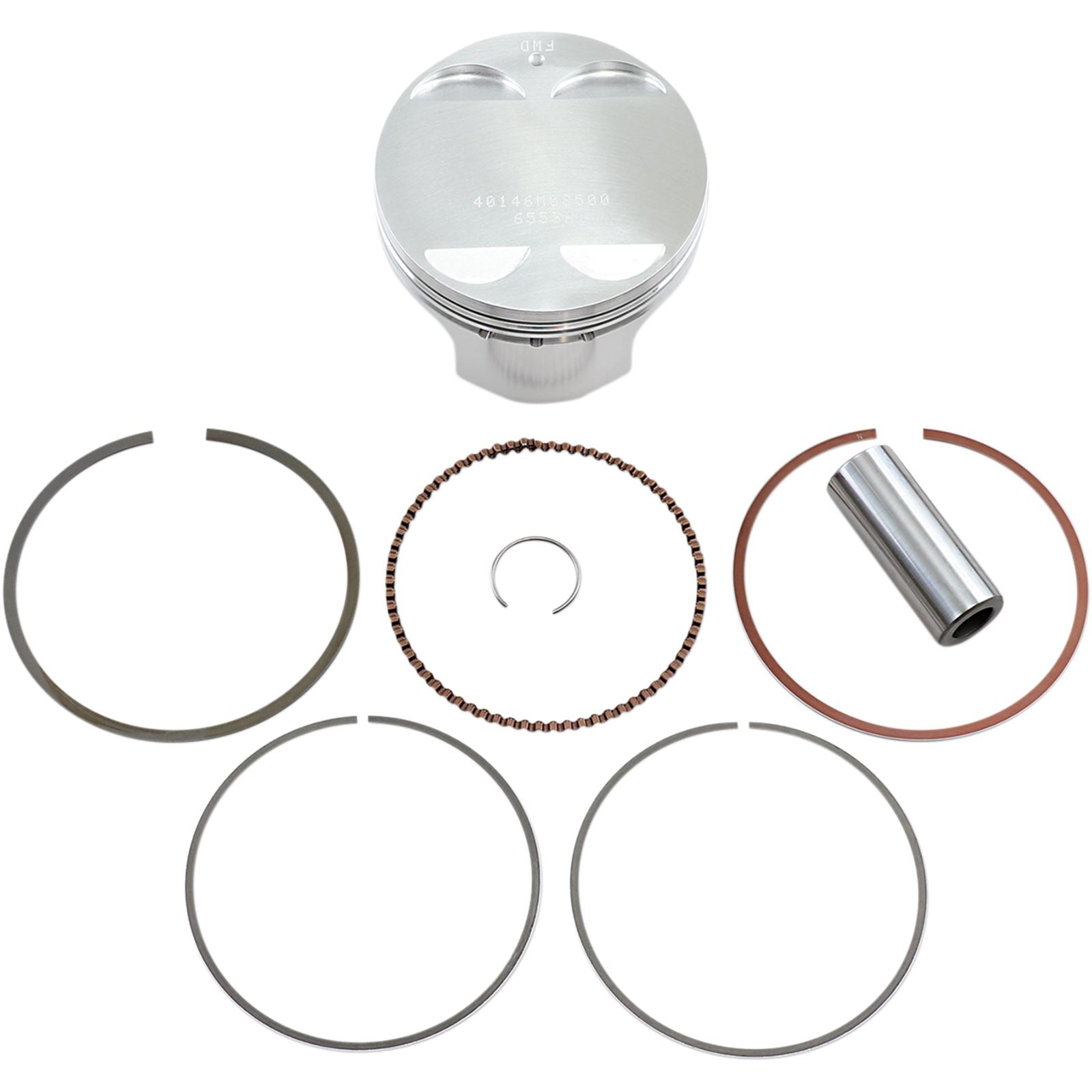 Wiseco - Powersports Piston M08500 For Kawasaki '12+ Brute / TERYX 11.5:1 CR 40146M08500_495160
