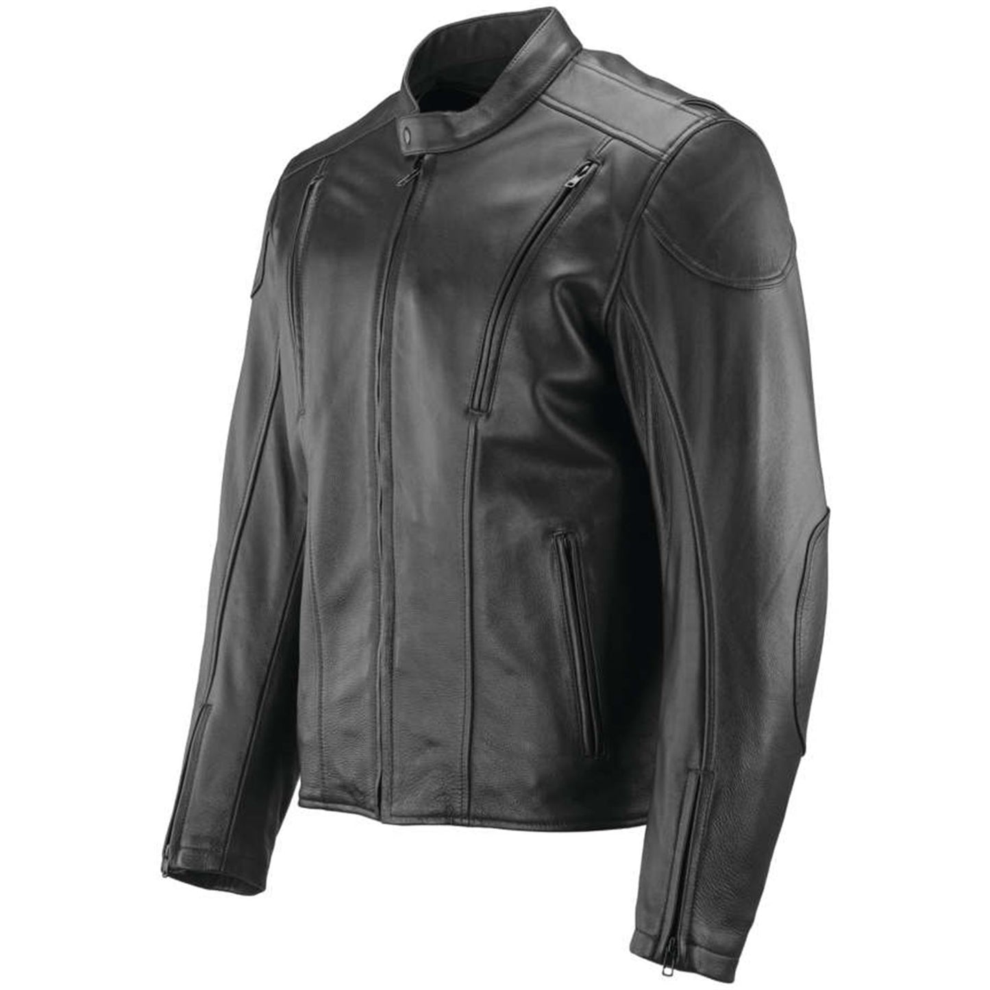 Kuryakyn River Road Race Leather Jacket - Black_1190412