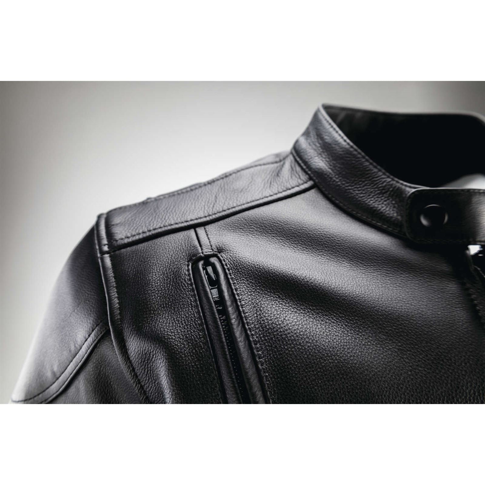 Kuryakyn River Road Race Leather Jacket - Black_1190415