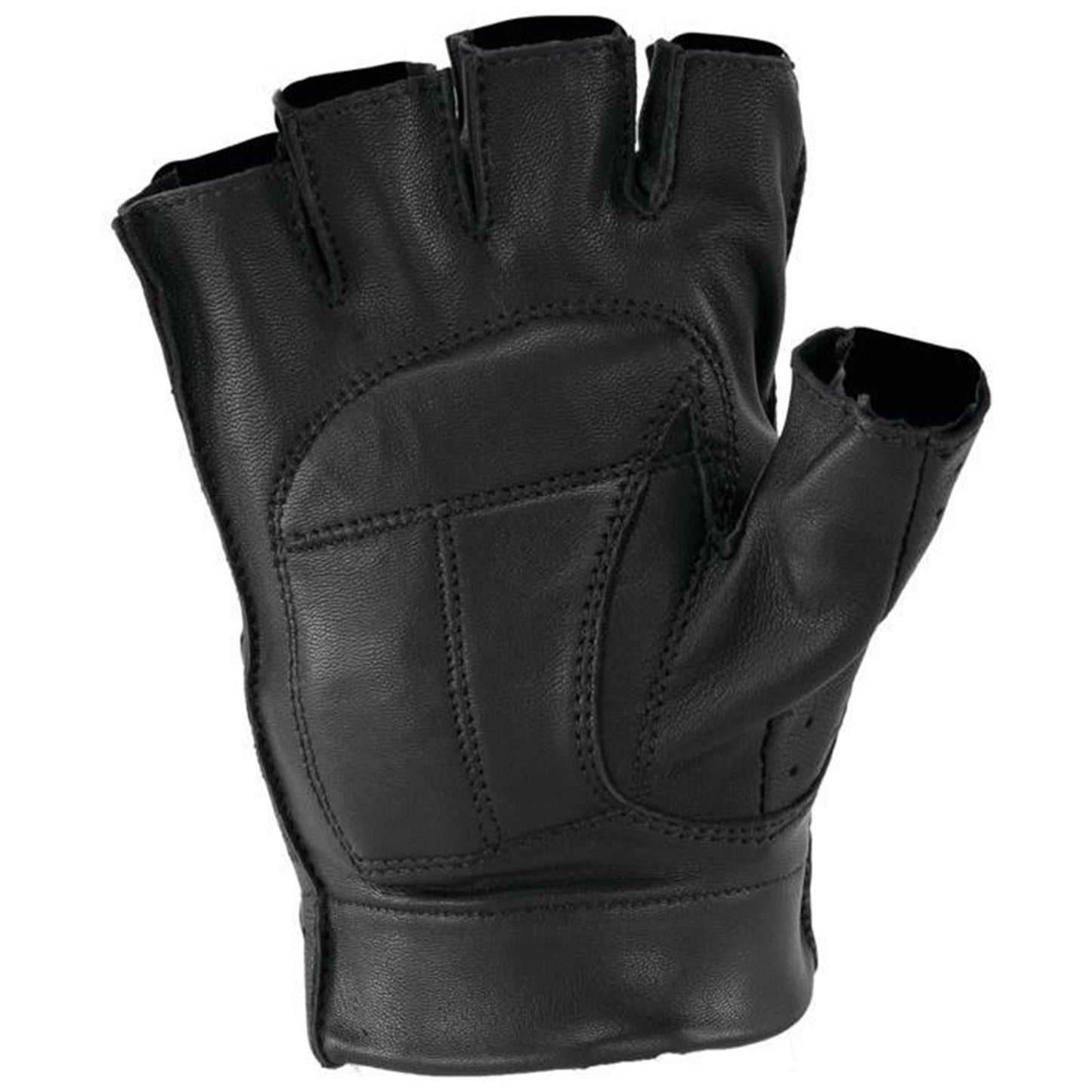 Kuryakyn Men's Tucson Motorcycle Leather Shorty Gloves - Medium OPEN BOX 022/G/0007 MD_1442926