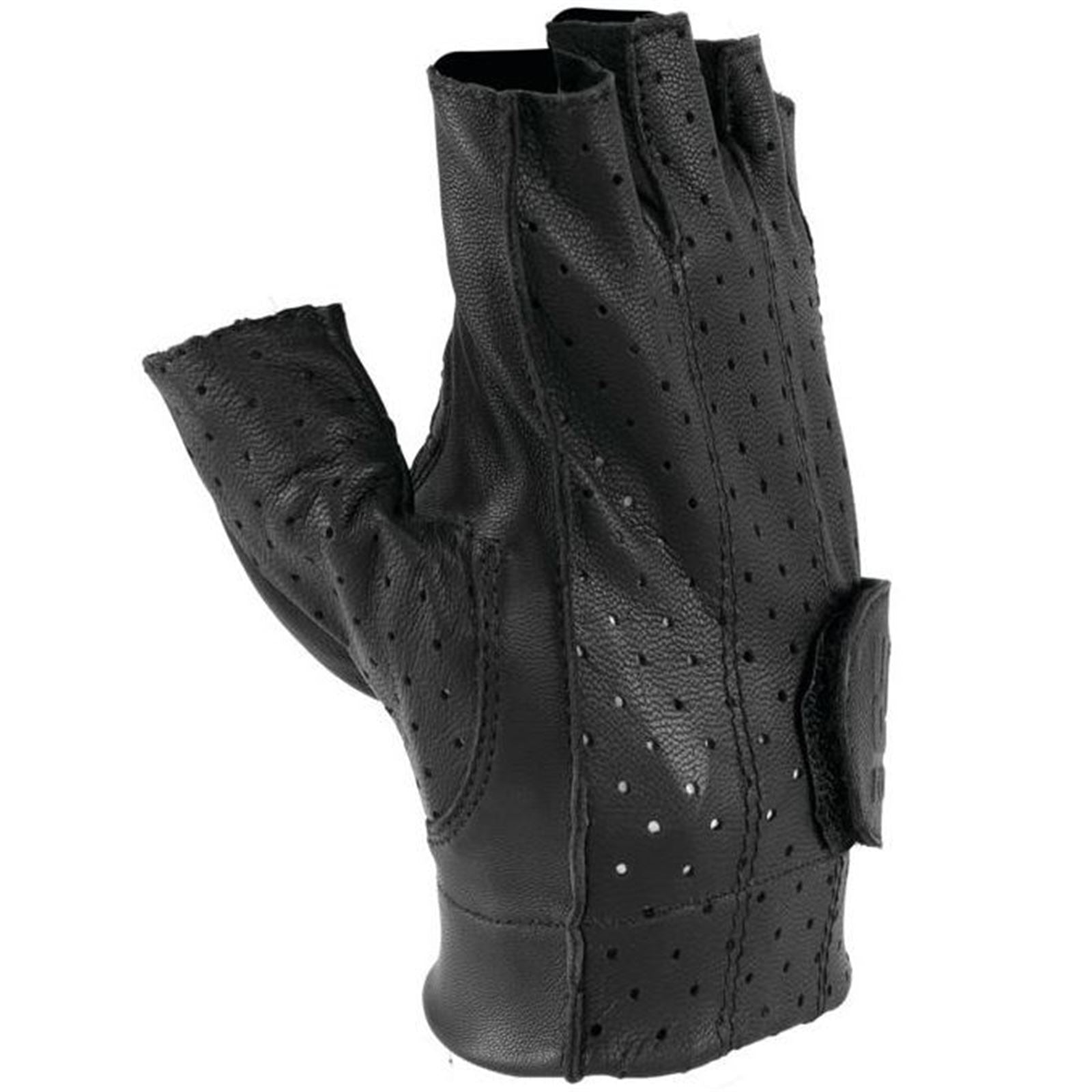 Kuryakyn Men's Tucson Motorcycle Leather Shorty Gloves - Medium OPEN BOX 022/G/0007 MD_1442928