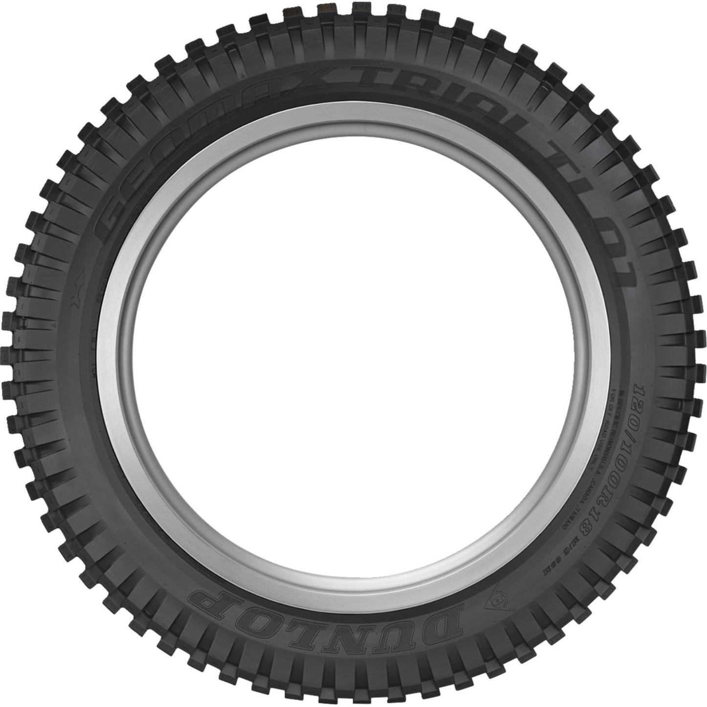 Dunlop Tire Geomax Trial TL01 RR 120/100R18 68M Radial TL 45262501_1382530
