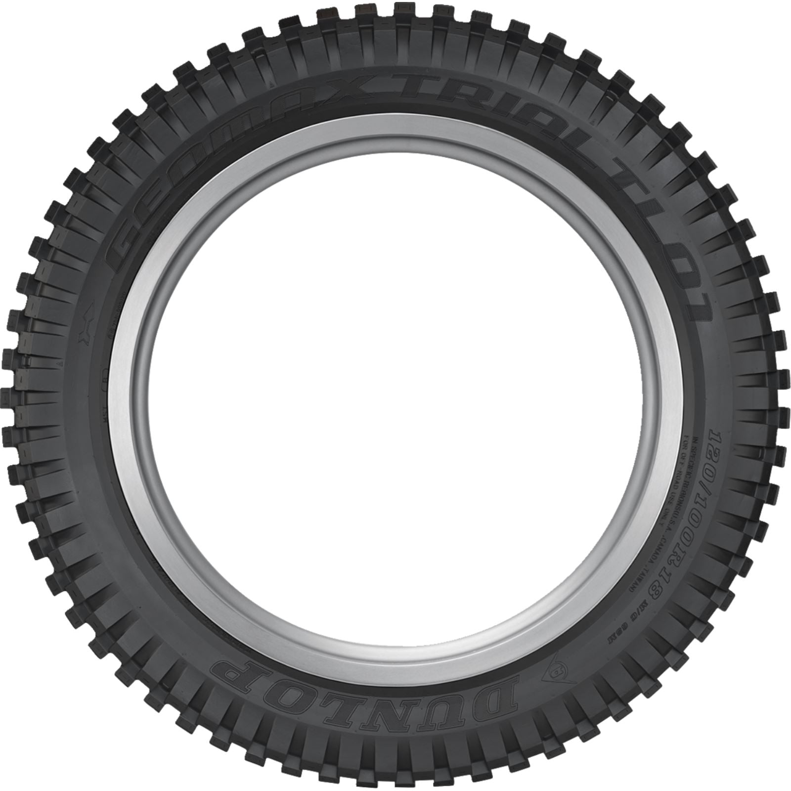 Dunlop Tire Geomax Trial TL01 RR 120/100R18 68M Radial TL 45262501_1382530
