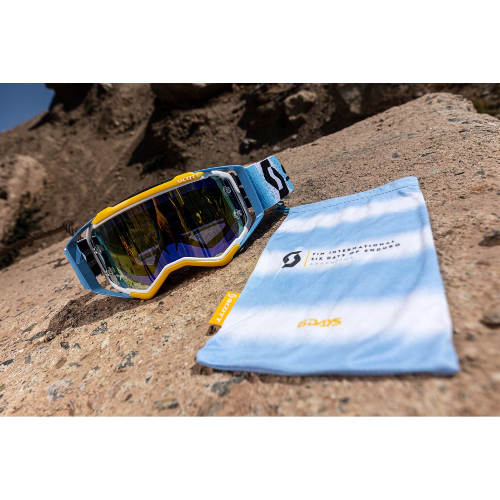 Scott Prospect 6 Days LE Goggles 2023 Argentina - White/Blue/Yellow 419617-1029289_1245264