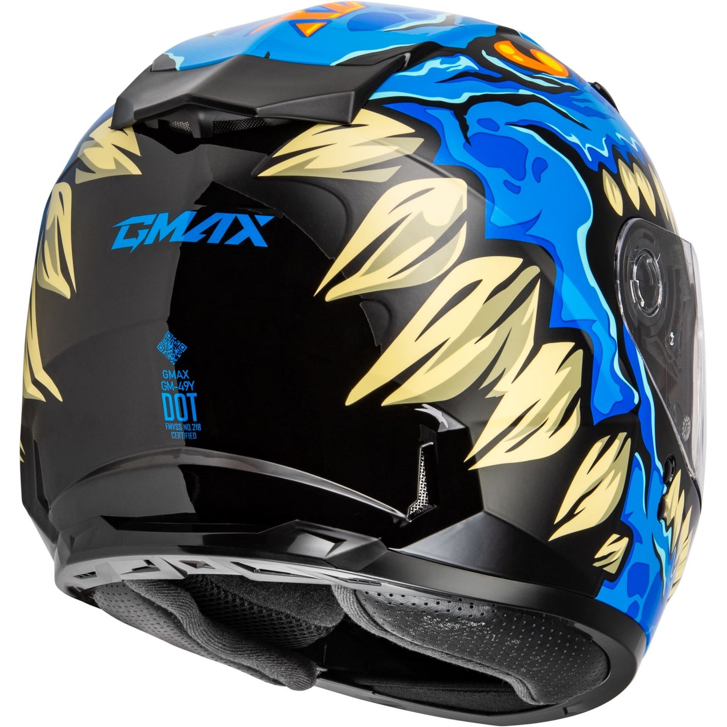 GMax Youth GM-49Y Drax Snow Helmet - Blue - Medium OPEN BOX [MPN: F2499041]_2094274