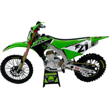 New-Ray Toys Replica 1:12 Scale Kawasaki Team KX450F Jason Anderson - Green/Black 58413_1245665
