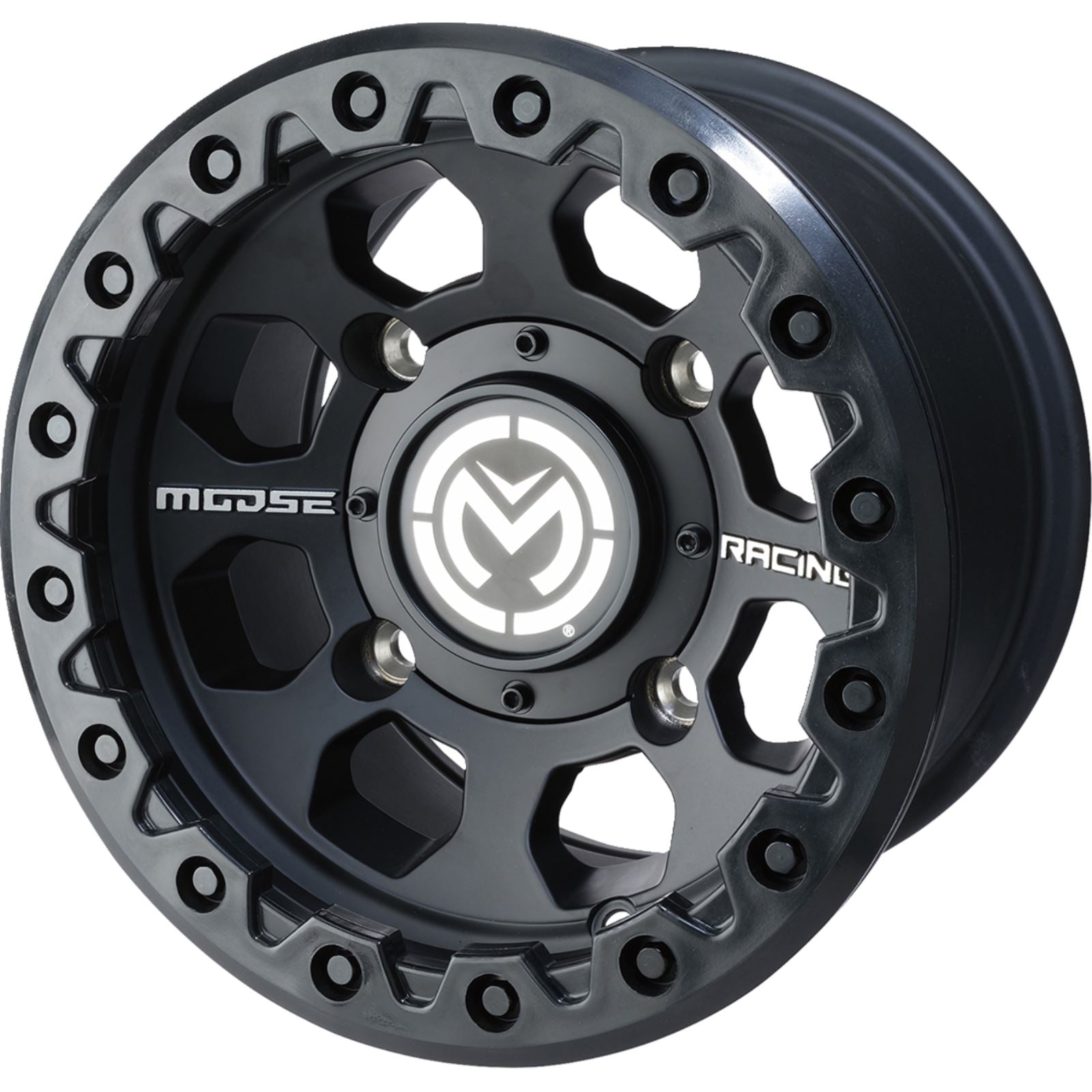 Moose Offroad Wheel - 23X - Front/Rear - 12" x 8" - 4/110 - 4+4 23MO128110SB4_1380285