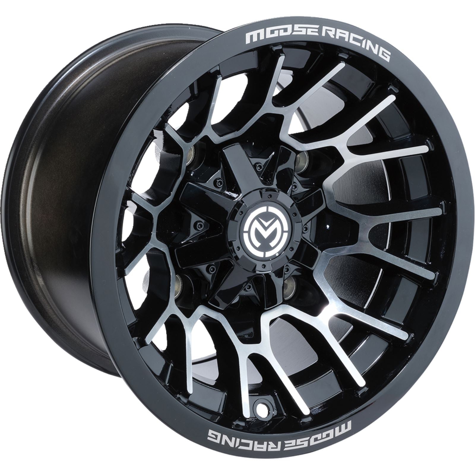 Moose Offroad Wheel - 24X - Front/Rear - Black - 14x7 - 4/110 - 5+2 24147110GBMF54_1380306