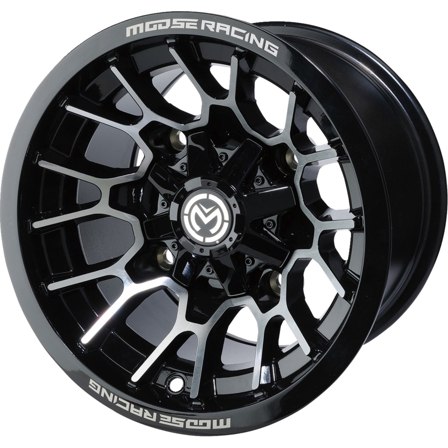 Moose Offroad Wheel - 24X - Front/Rear - Black - 14x7 - 4/110 - 5+2 24147110GBMF54_1380305