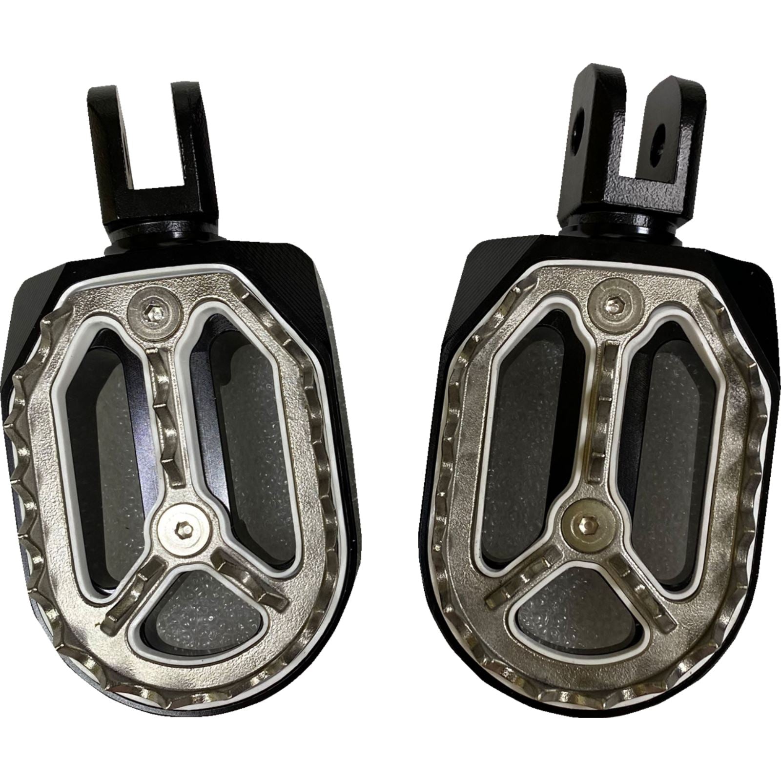 Drag Specialties Qualifier Foot Pegs - Black - Driver 1620-2484_1173079