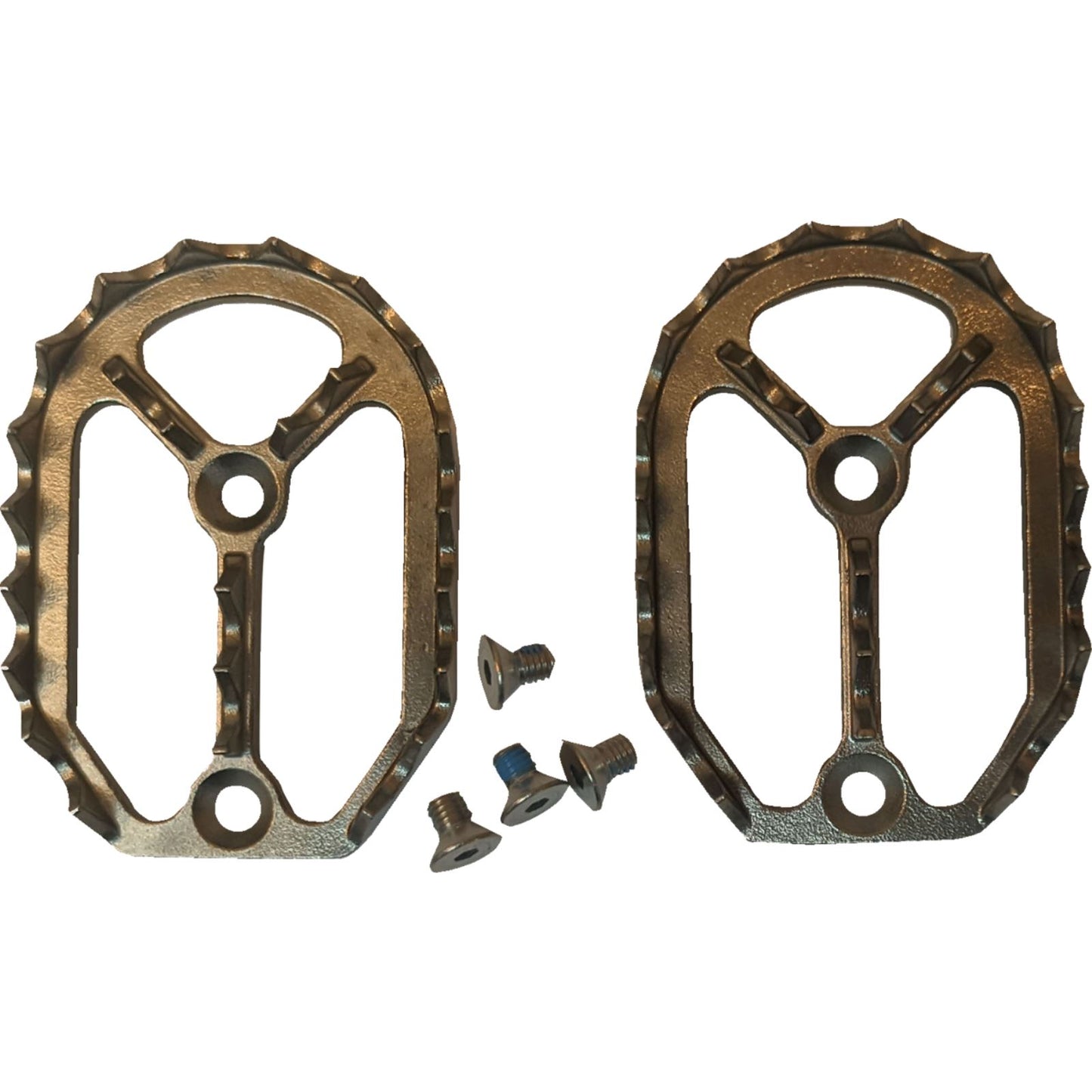Drag Specialties Qualifier Foot Rest - Teeth and Screws 1620-2486_1173081