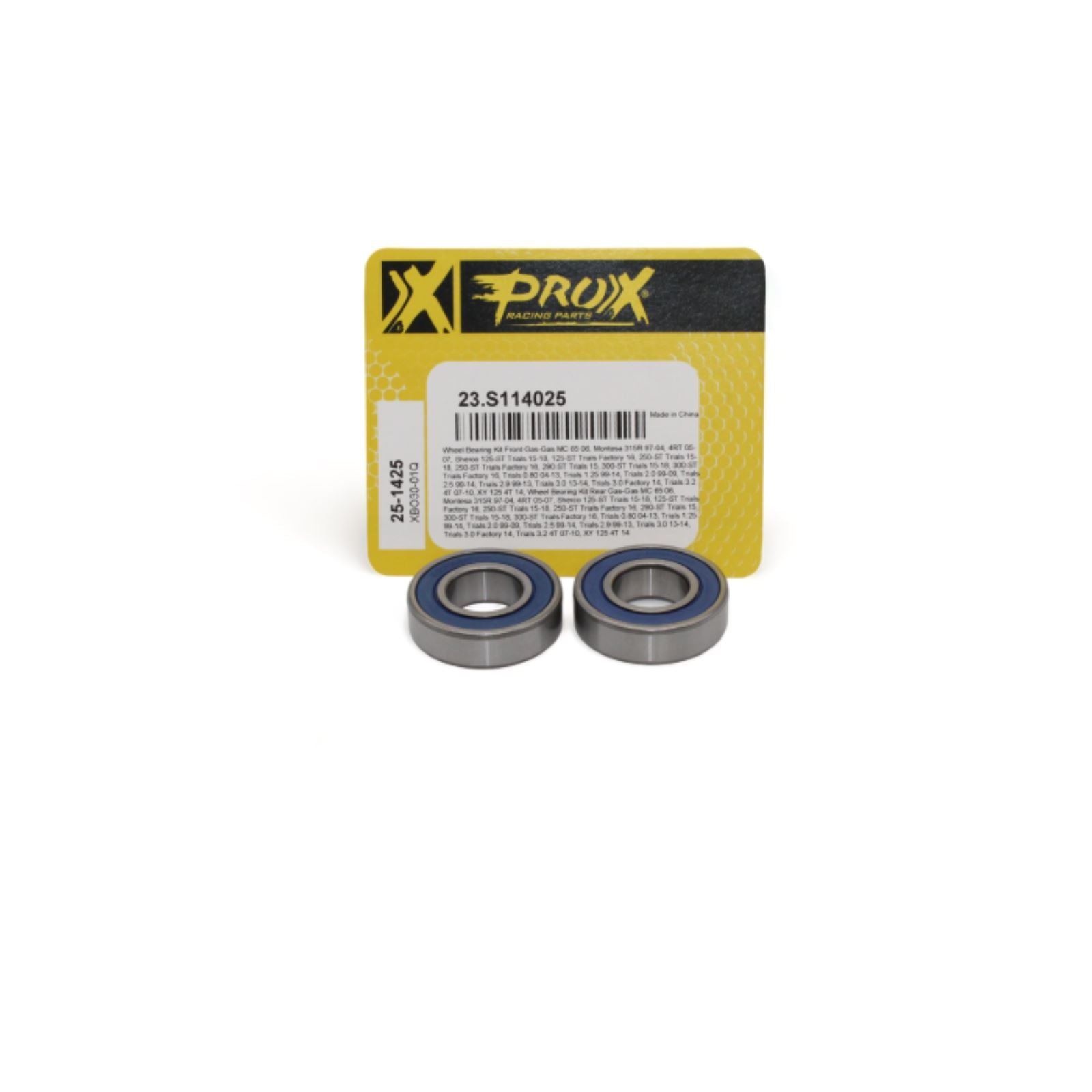 ProX Front Wheel Bearing Set for Gas Gas G650X '06-07 23.S114025_1174265