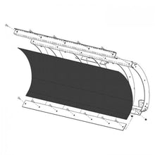 KFI Replacement Plow Poly Face - 60" 105858-R_1174420