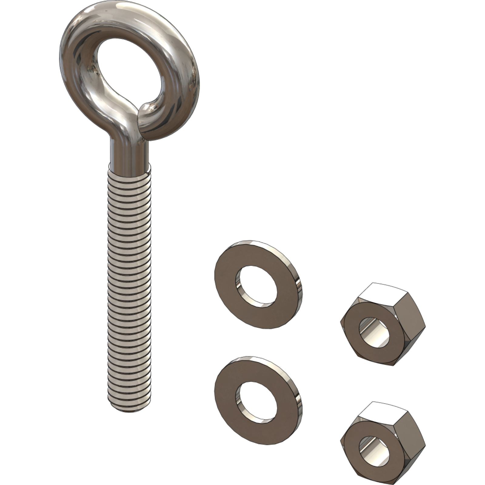 KFI Plow Spring Hardware Kit (One Side) HK-197_1460736