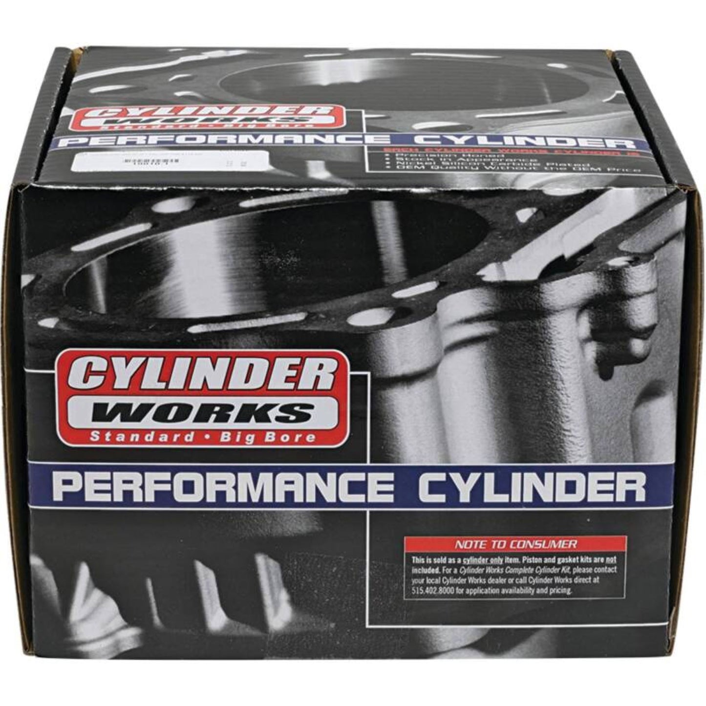 Cylinder Works Standard Bore Cylinder Compatible with Honda [MPN: 10010-1]_1618014